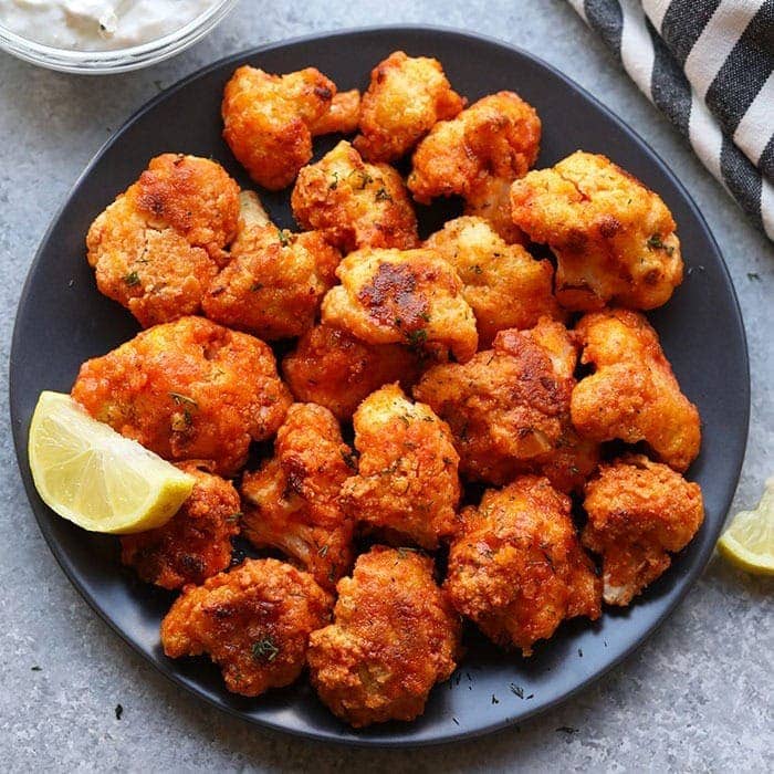 Easy Homemade Buffalo Cauliflower Wings: Healthy Fried Food Alternative